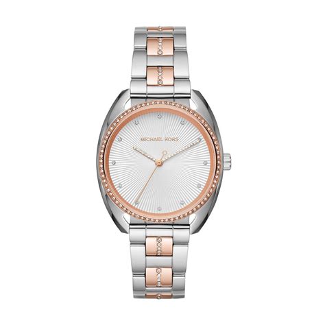 michael kors uhr libby|Libby Glitter Chain Mesh Collapsible.